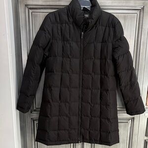 Kenneth Cole Reaction Black Puffer Coat